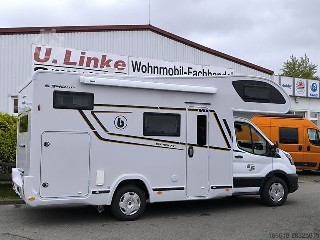 Alcove camper BENIMAR Sport S340 UP Modelljahr 2026
