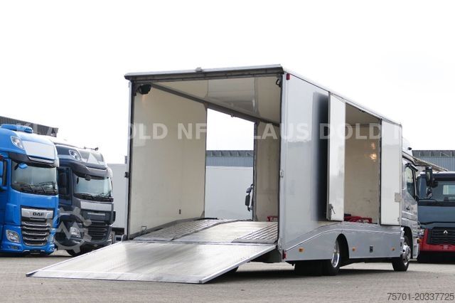 Vozilo za prevoz automobila MERCEDES-BENZ Atego 822 Autotransporter Geschloss. Automatik