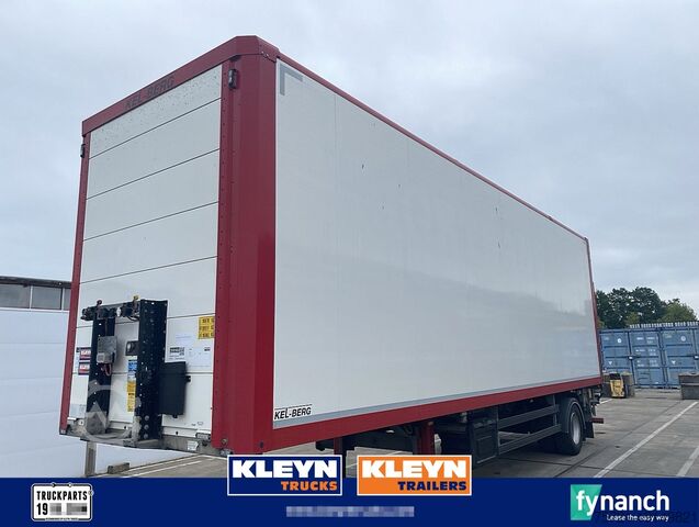 Gesloten bak KELBERG 1 AXLE CITY TRIDEC STEERING LBW