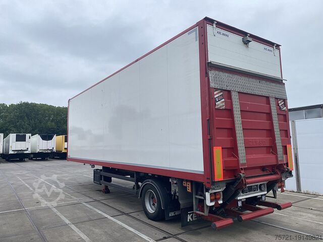 Gesloten bak KELBERG 1 AXLE CITY TRIDEC STEERING LBW