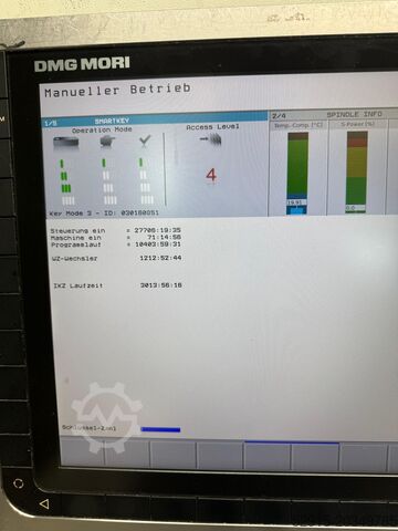 4 Axis CNC Milling machine DMG MORI DMF 360-11 - 4 axis