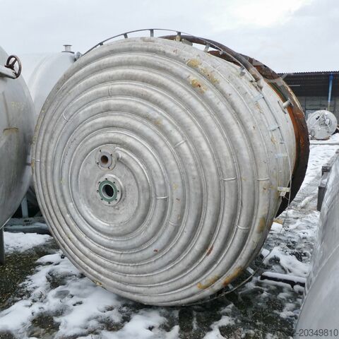 10.875 liter verwarmbare/koelbare reactor met ankerroerwerk van V2A roestvrij staal Schleifenbaum & Weber 8139