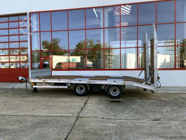 Tieflader Anhänger Möslein TT21-6,5 hydr  21 t Tandemtieflader, hydr. Rampen, NEU