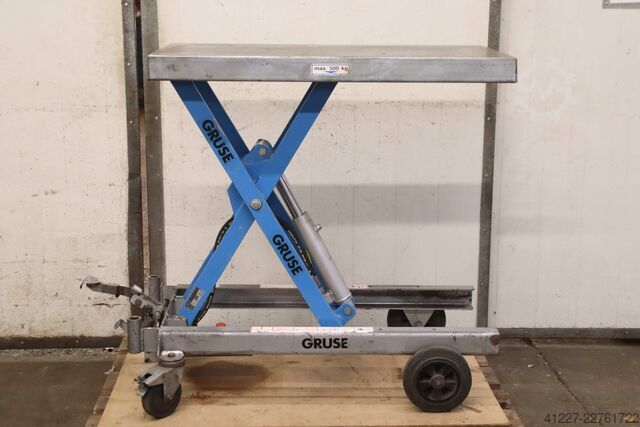 Carrello elevatore a pantografo portata 500 kg Gruse HF 2 C