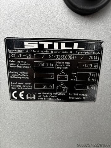 Empilhador STILL RX70-25