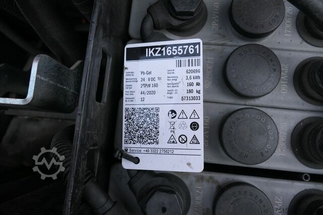 Kézi emelő bt SWE 080L Batterie 44/2020