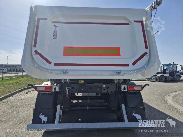 Billenős félpótkocsi Schmitz Cargobull Tipper Steel half pipe body 273m³