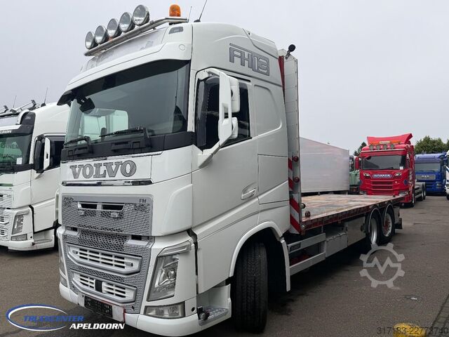 Πλατφόρμα φόρτωσης Volvo FH 500 6x2 Stuuras, Voorzijde bladgeveerd