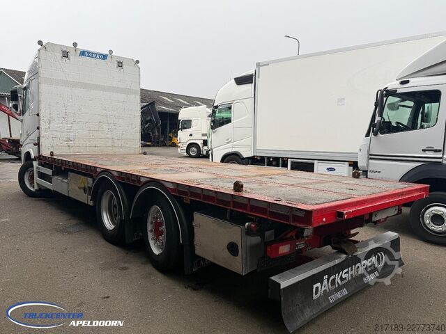 Πλατφόρμα φόρτωσης Volvo FH 500 6x2 Stuuras, Voorzijde bladgeveerd