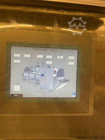 Vleesverwerkingsmachine Formcook Lineaire oven, Type HSC 1075 E