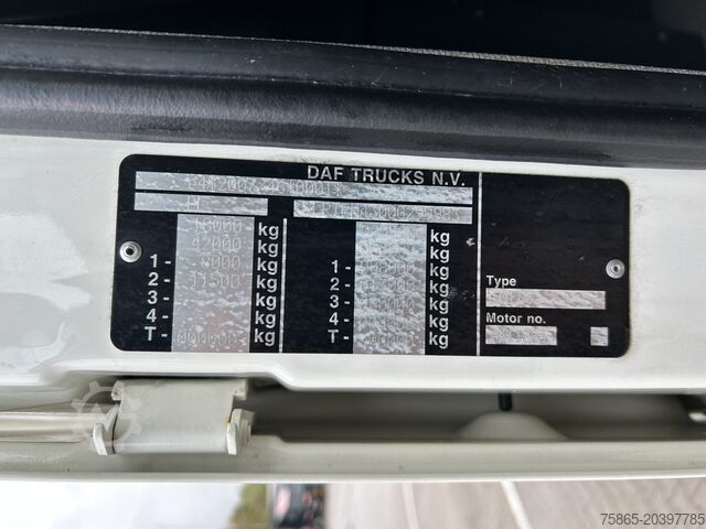 Standaard-SZM DAF XF 480 FT SSC / 591 dkm / 2 Tanks / APK TUV 09-26