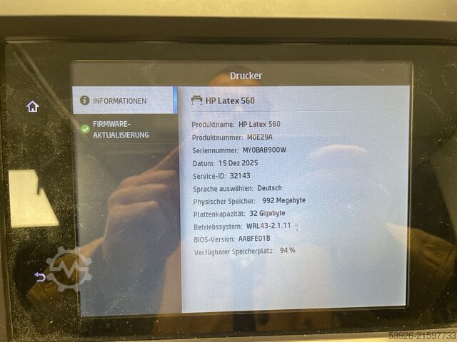 Digital trykmaskine HP Latex 560