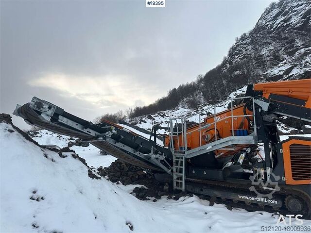 Grading plant Portafill MR-5 quarry sieve w/ extra cloths. WATCH VIDEO.