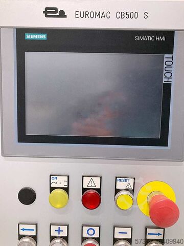 Máquina de enrolamento central Euromac CB 500S