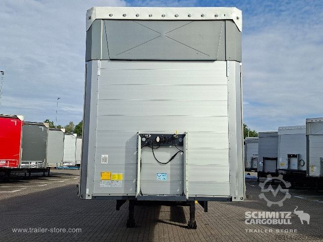 Open oplegger met zeil Berger Curtainsider Mega Getränke