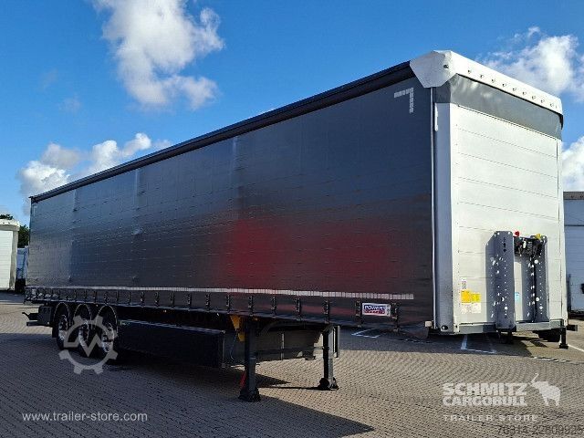 Open oplegger met zeil Berger Curtainsider Standard Getränke
