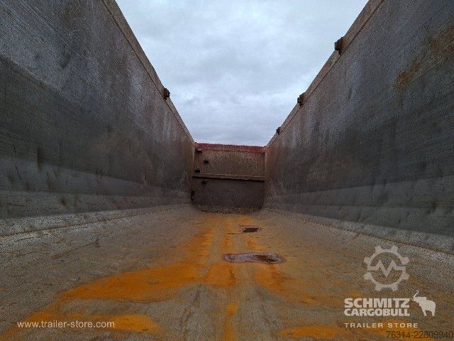 Semi-remorque benne Schmitz Cargobull Kipper Stahlrundmulde 53m³