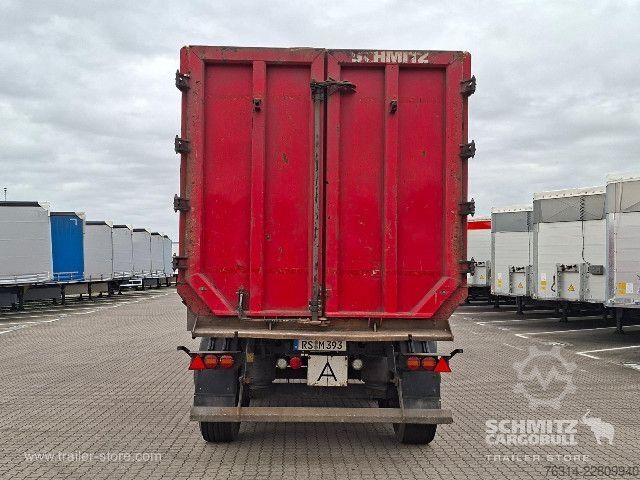 Semi-remorque benne Schmitz Cargobull Kipper Stahlrundmulde 53m³