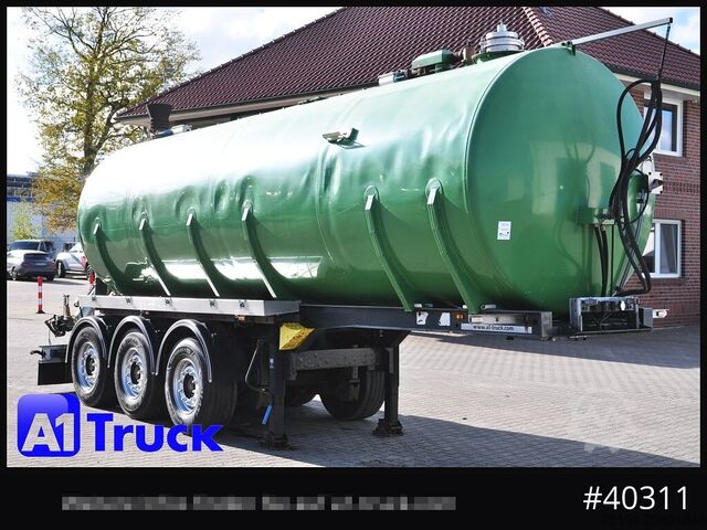 Tankauflieger SCHWARTE JANSKY Kumm TA 30/3, 30m³, Gülle, Gärreste, Lenkachse