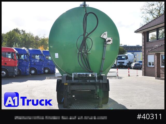 Tankauflieger SCHWARTE JANSKY Kumm TA 30/3, 30m³, Gülle, Gärreste, Lenkachse