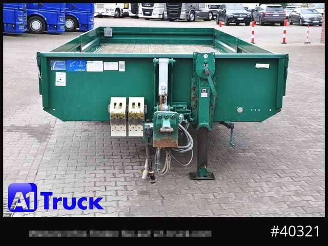 Dieplader oplegger MUELLER-MITTELTAL ETU-TA 13.5 Tandem, Twistlock, Container