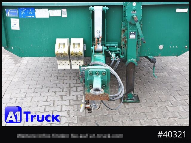 Dieplader oplegger MUELLER-MITTELTAL ETU-TA 13.5 Tandem, Twistlock, Container