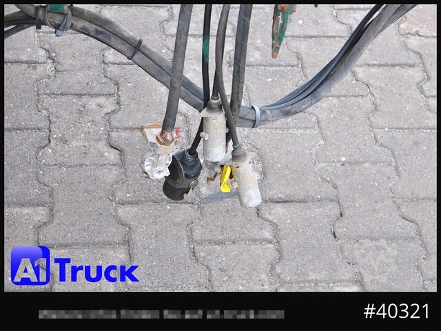 Dieplader oplegger MUELLER-MITTELTAL ETU-TA 13.5 Tandem, Twistlock, Container