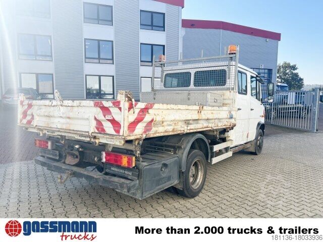 Transporter mit Kipper Mercedes-Benz Vario 816 D 4x2 Doka, 2x AHK, Meiller Kipper