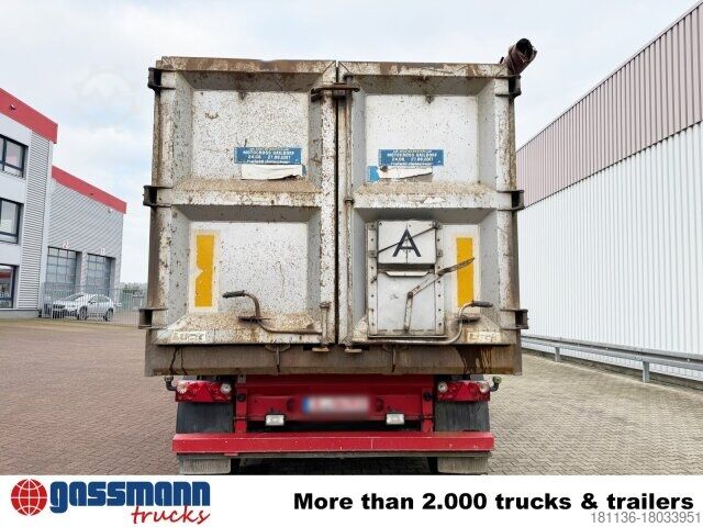 Kipper Auflieger  LÜCK SKF 35, Stahlmulde ca. 37m³, Liftachse