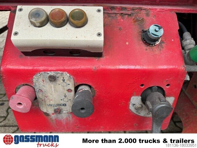 Kipper Auflieger  LÜCK SKF 35, Stahlmulde ca. 37m³, Liftachse