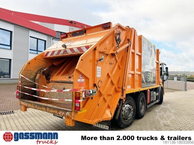 Vuilniswagen Mercedes-Benz Econic 2633 LL 6x2/4 NLA, EEV, Lenkachse, Haller