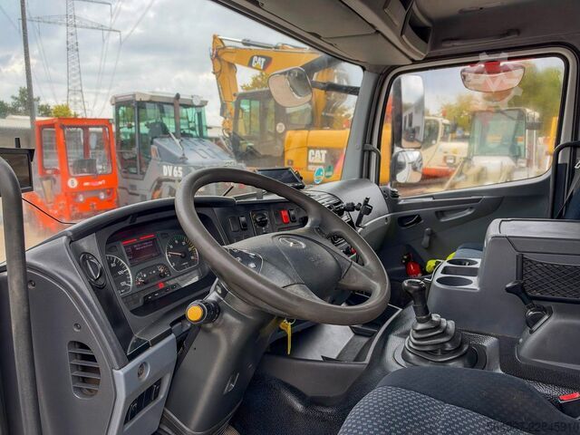 Ladbil med lad MERCEDES-BENZ 1224 Atego 4x2 Blatt-Luft Kran