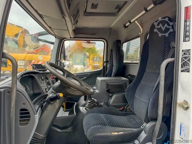 Ladbil med lad MERCEDES-BENZ 1224 Atego 4x2 Blatt-Luft Kran