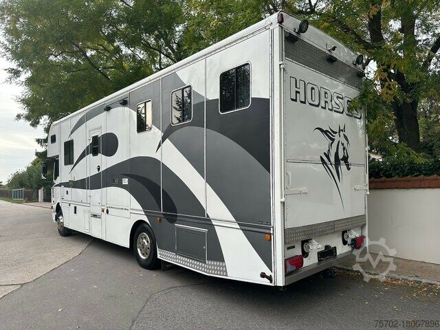 Camião para gado MAN TGM 15240 5 Pferde Wohnung Automatik