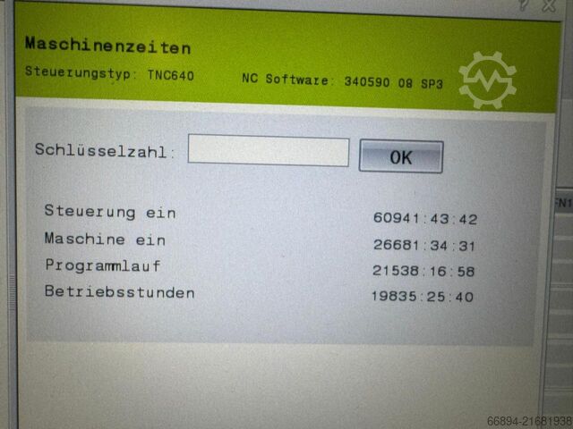 Dikey işleme merkezi DMG MORI DMC 65 MonoBlock mit RS3 / DMU 65