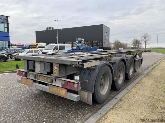 Containertransport Groenewegen 30CC-14-27 20/30 FT Tank / ADR / Lift-Axle / NL...