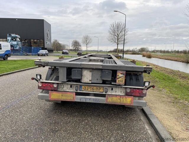 Containertransport Groenewegen 30CC-14-27 20/30 FT Tank / ADR / Lift-Axle / NL...