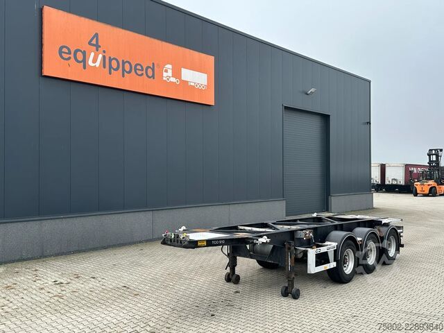 Transport de conteneurs Van Hool 20FT ADR CHASSIS / empty weight 3.300kg / SAF D...