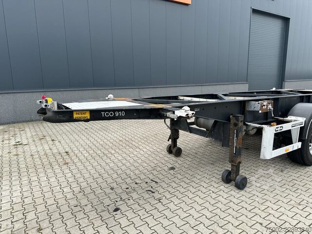 Transport de conteneurs Van Hool 20FT ADR CHASSIS / empty weight 3.300kg / SAF D...