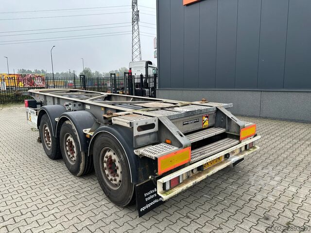 Transport kontenerowy Van Hool 20FT ADR CHASSIS / galvanized / MB DISC / 2x li...