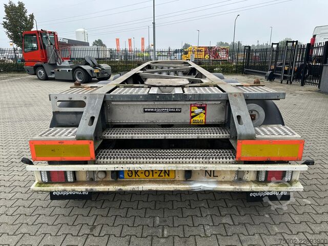 Transport kontenerowy Van Hool 20FT ADR CHASSIS / galvanized / MB DISC / 2x li...
