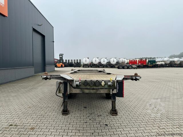 Transport kontenerowy Van Hool 20FT ADR CHASSIS / galvanized / MB DISC / 2x li...