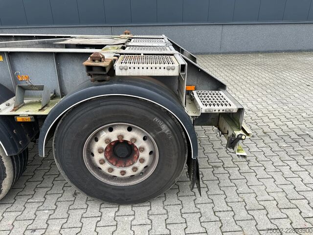 Transport kontenerowy Van Hool 20FT ADR CHASSIS / galvanized / MB DISC / 2x li...