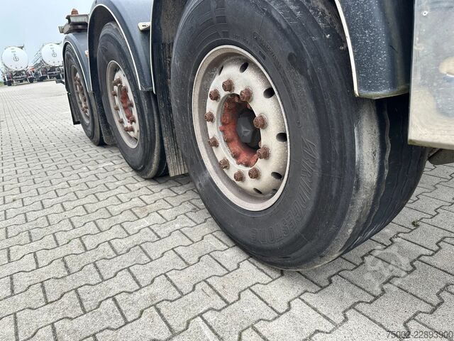 Transport kontenerowy Van Hool 20FT ADR CHASSIS / galvanized / MB DISC / 2x li...