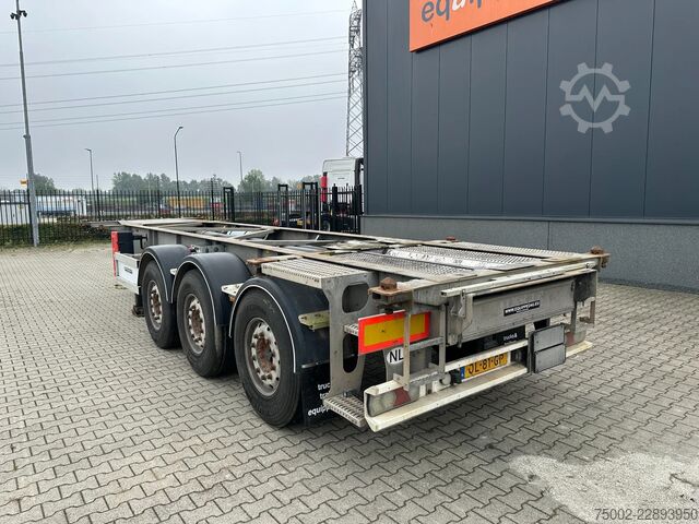 Transport de conteneurs Van Hool 20FT/30FT ADR CHASSIS / galvanized / discbrakes...