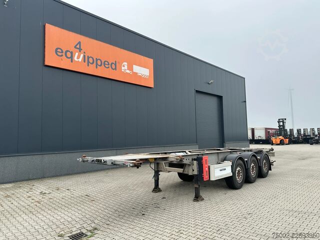 Transport de conteneurs Van Hool 20FT/30FT ADR CHASSIS / galvanized / discbrakes...