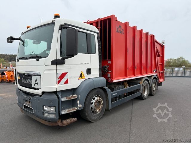 Skraldevogn MAN 26.320 6x2 Zoeller Medium X2EC 23