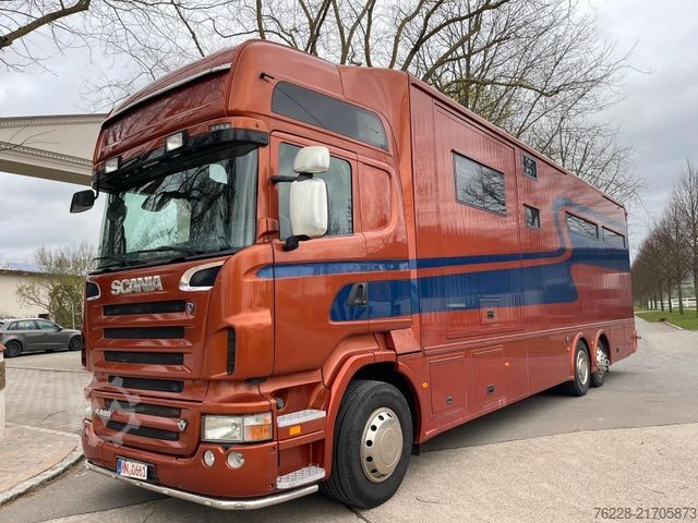 Kreaturvogn SCANIA Pferdetransporter