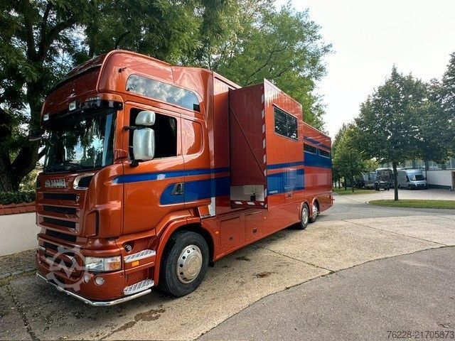 Kreaturvogn SCANIA Pferdetransporter