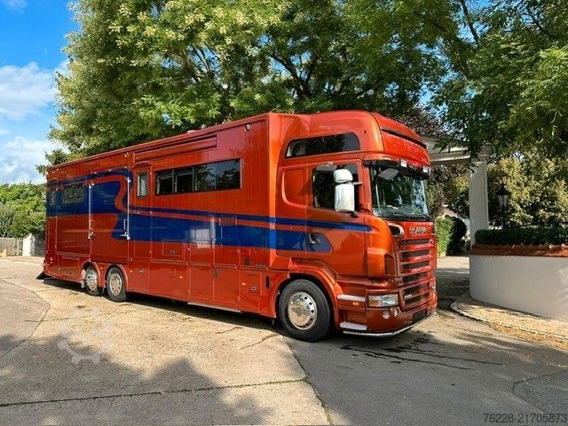 Kreaturvogn SCANIA Pferdetransporter
